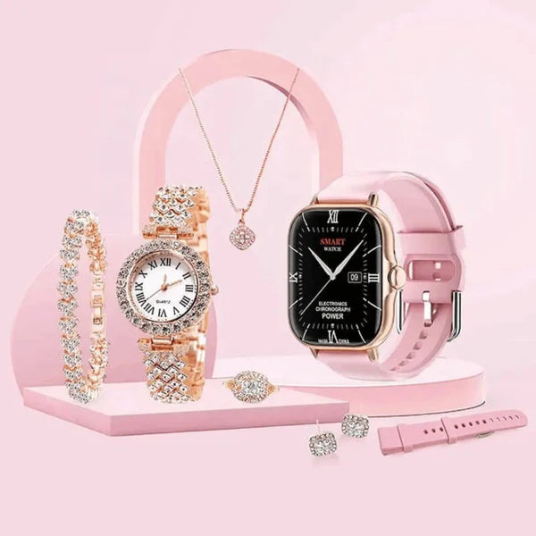 A58 PLUS Gift Sets 6 IN 1 Smart-Watch